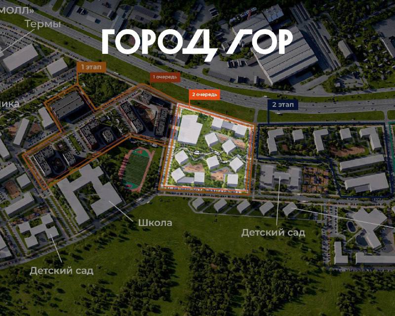 Город гор: вторая очередь. Стартуем!